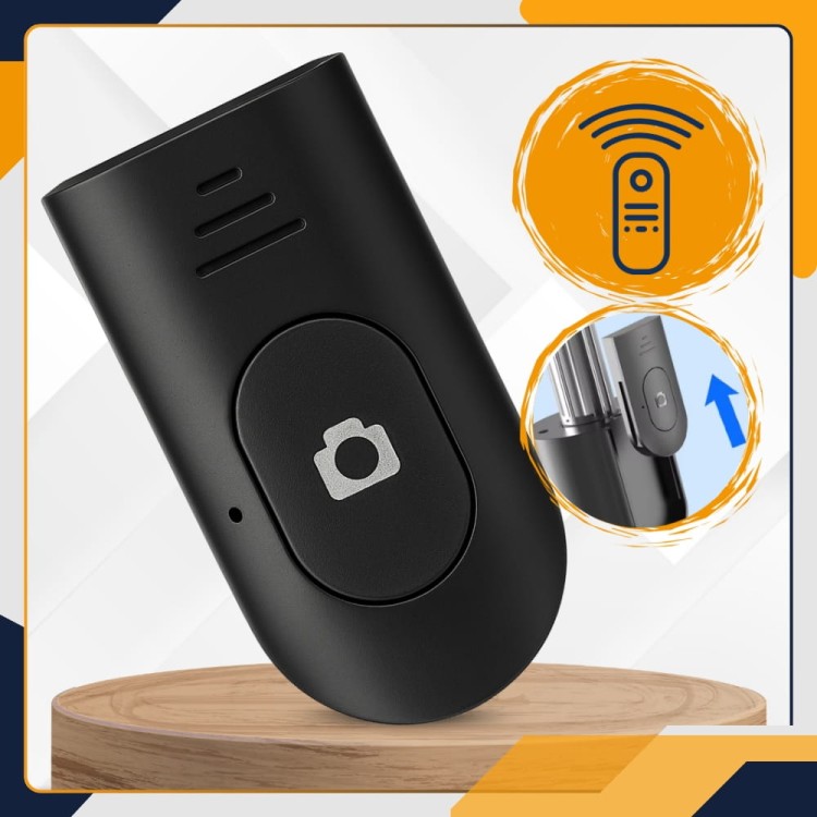 Pilot Bluetooth 5.2 do selfie sticka Slayo zdalne sterowanie statywem do telefonu