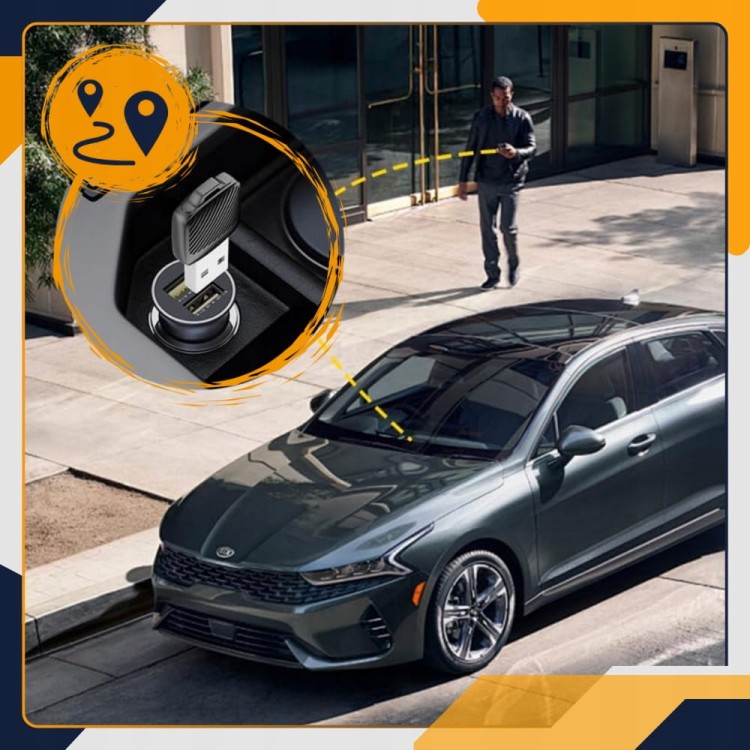 bezprzewodowy dongle CarPlay Android Auto Slayo – korzystanie z nawigacji, muzyki i rozmów głośnomówiących