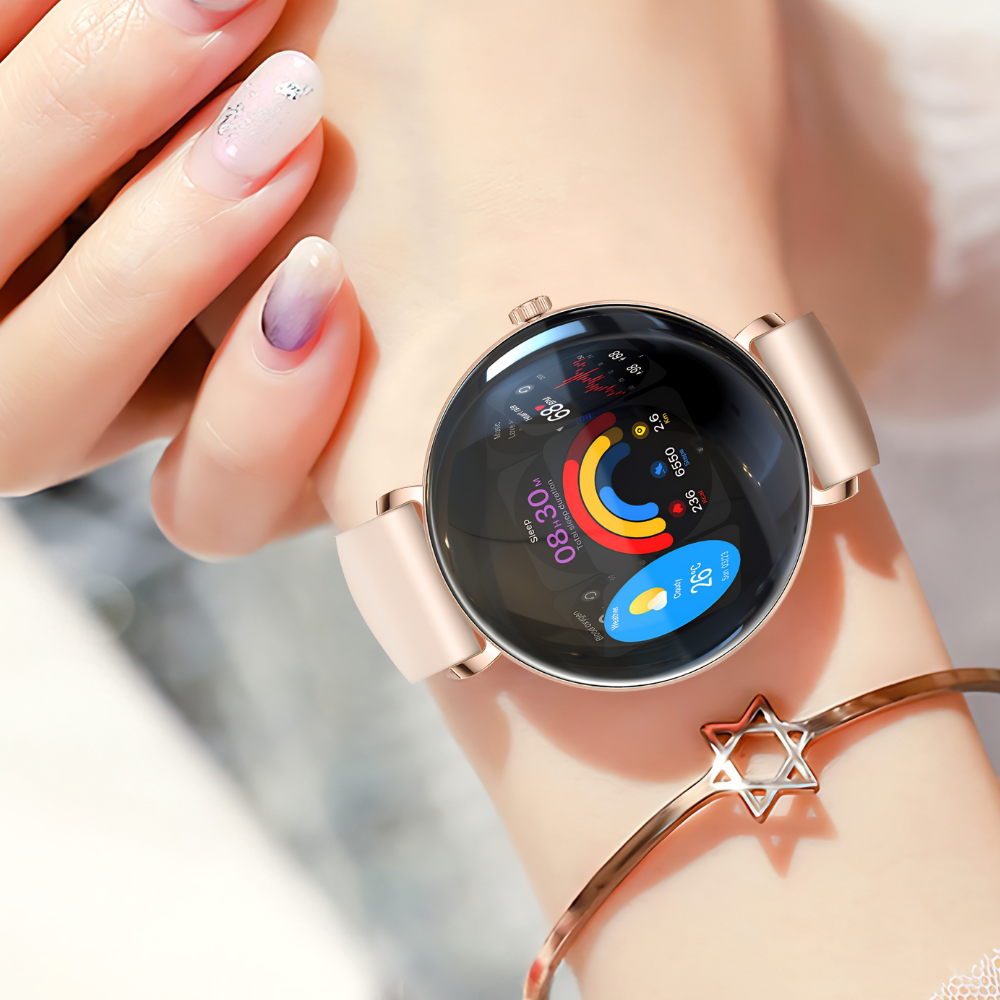 Smartwatch Slayo Grace SM43, powiadomienia na ekranie