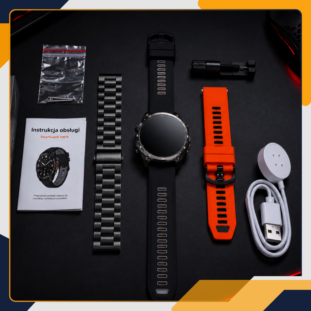 Tryby sportowe smartwatcha Slayo HD300 Pro