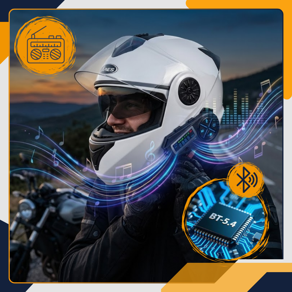 edukcja szumów CVC DSP ENC w interkomie MotoMesh S600