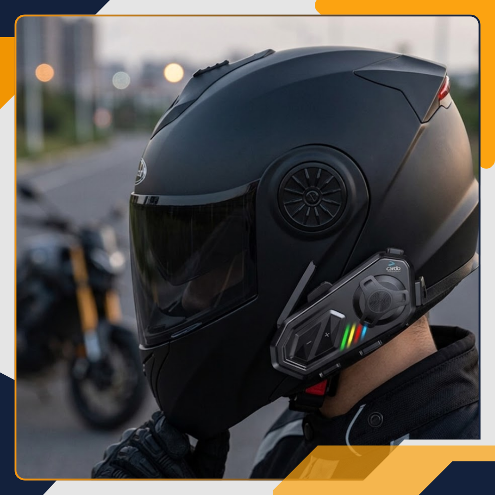 edukcja szumów CVC DSP ENC w interkomie MotoMesh S800